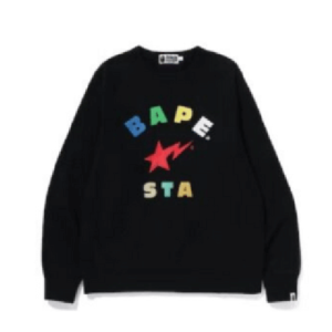 BAPE Bape Sta Crewneck Sweatshirt (FW22) – Black