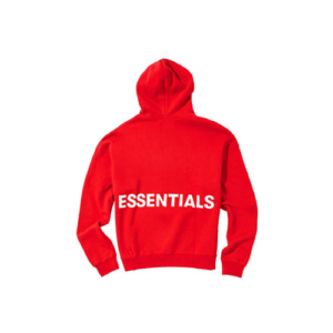 Fear Of God Red Hoodie