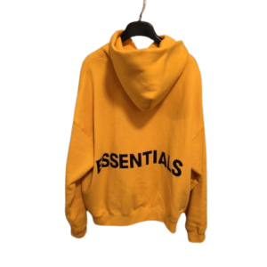 Fear of a God Essentials Yellow Graphic Hoodie