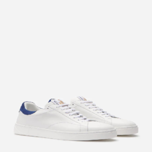 Lanvin Leather DDB0 Sneakers – White_Blue